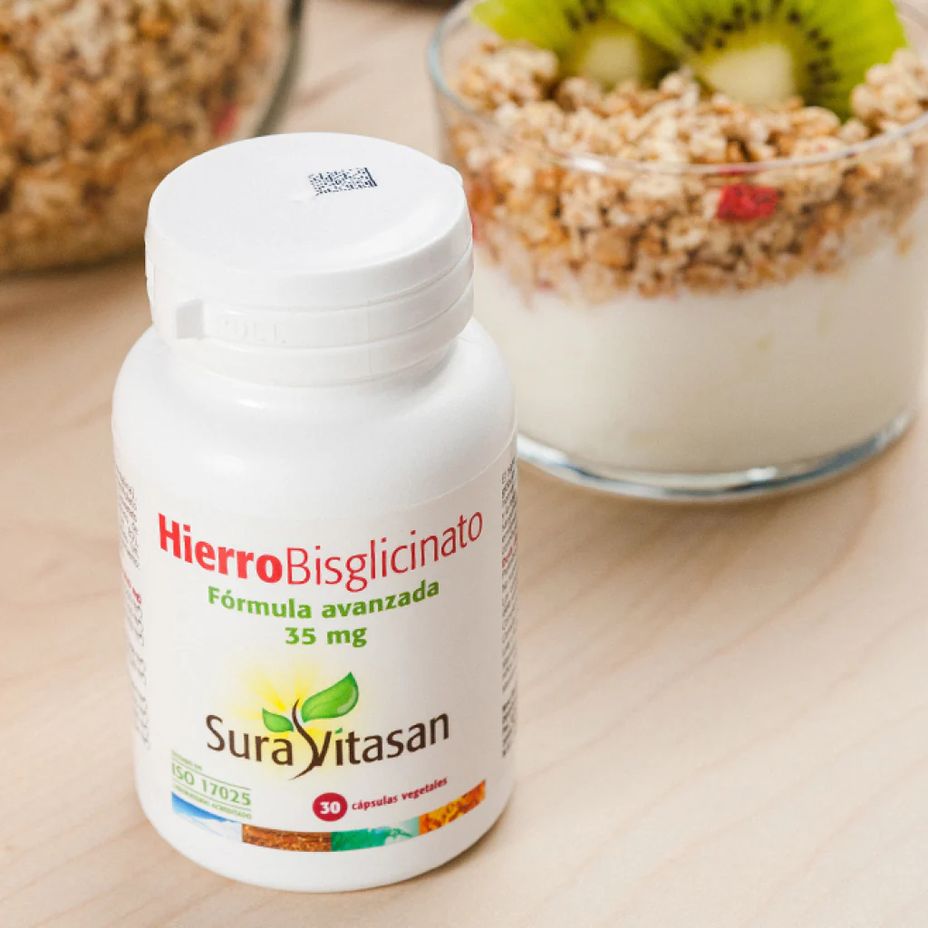 Sura Vitasan Ferro Bisglicinato – 30 Cápsulas - Image 3