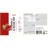 Vitamina C + Rose Hip (60 comp) | Prozis - Image 2