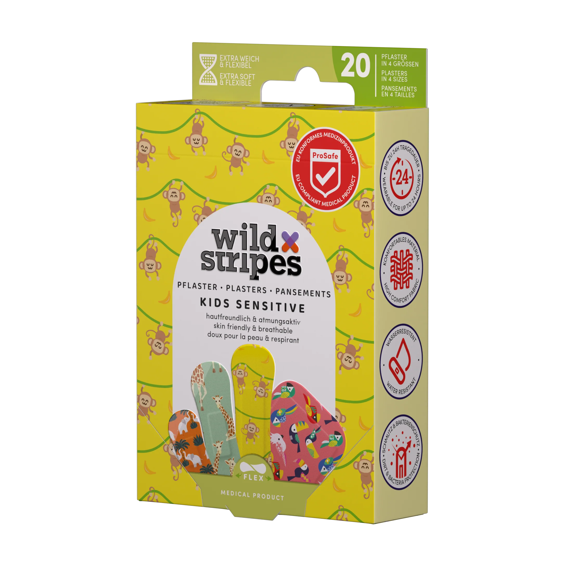 WILD STRIPES KIDS SENS PENSO JUNGLE X20 - Image 2