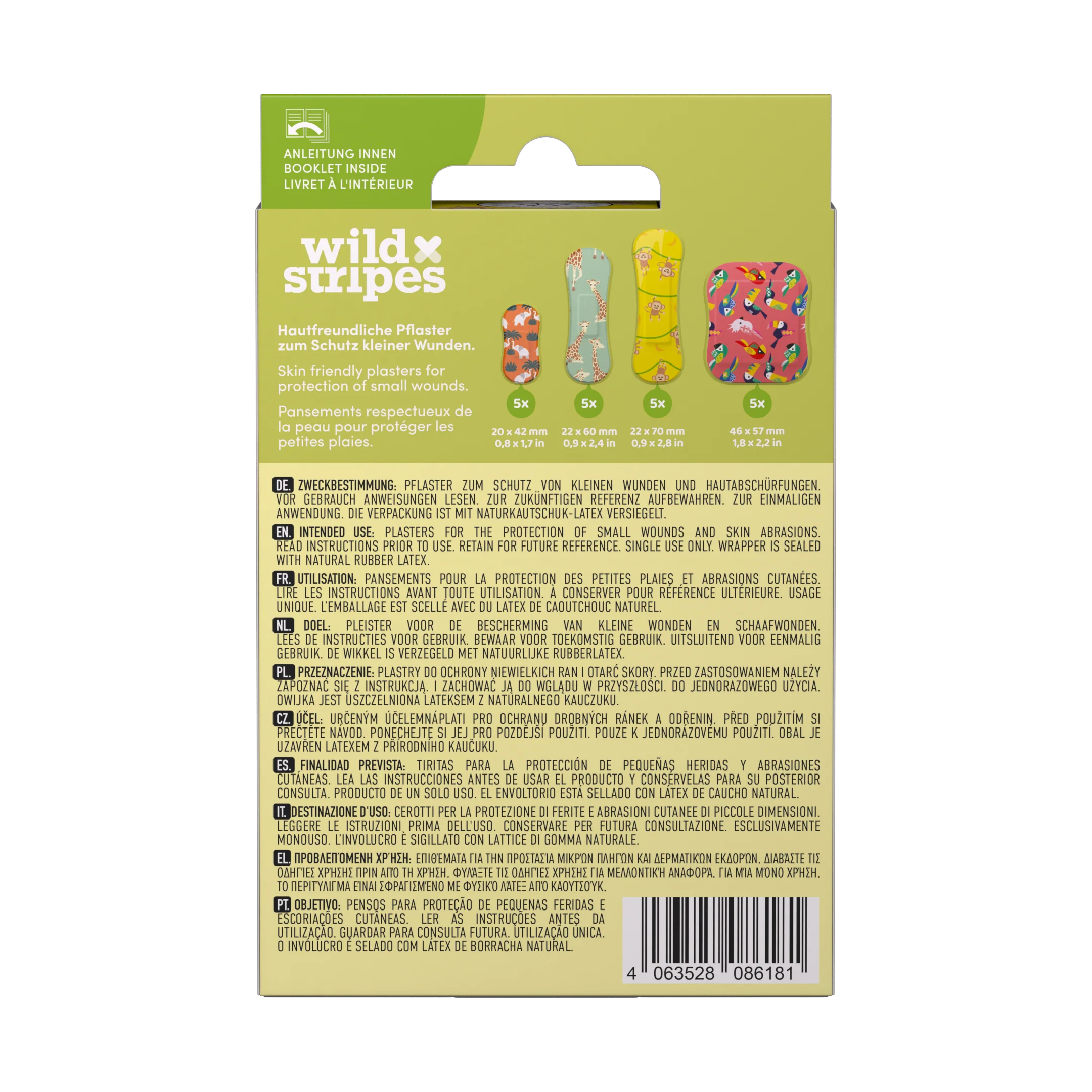 WILD STRIPES KIDS SENS PENSO JUNGLE X20 - Image 3