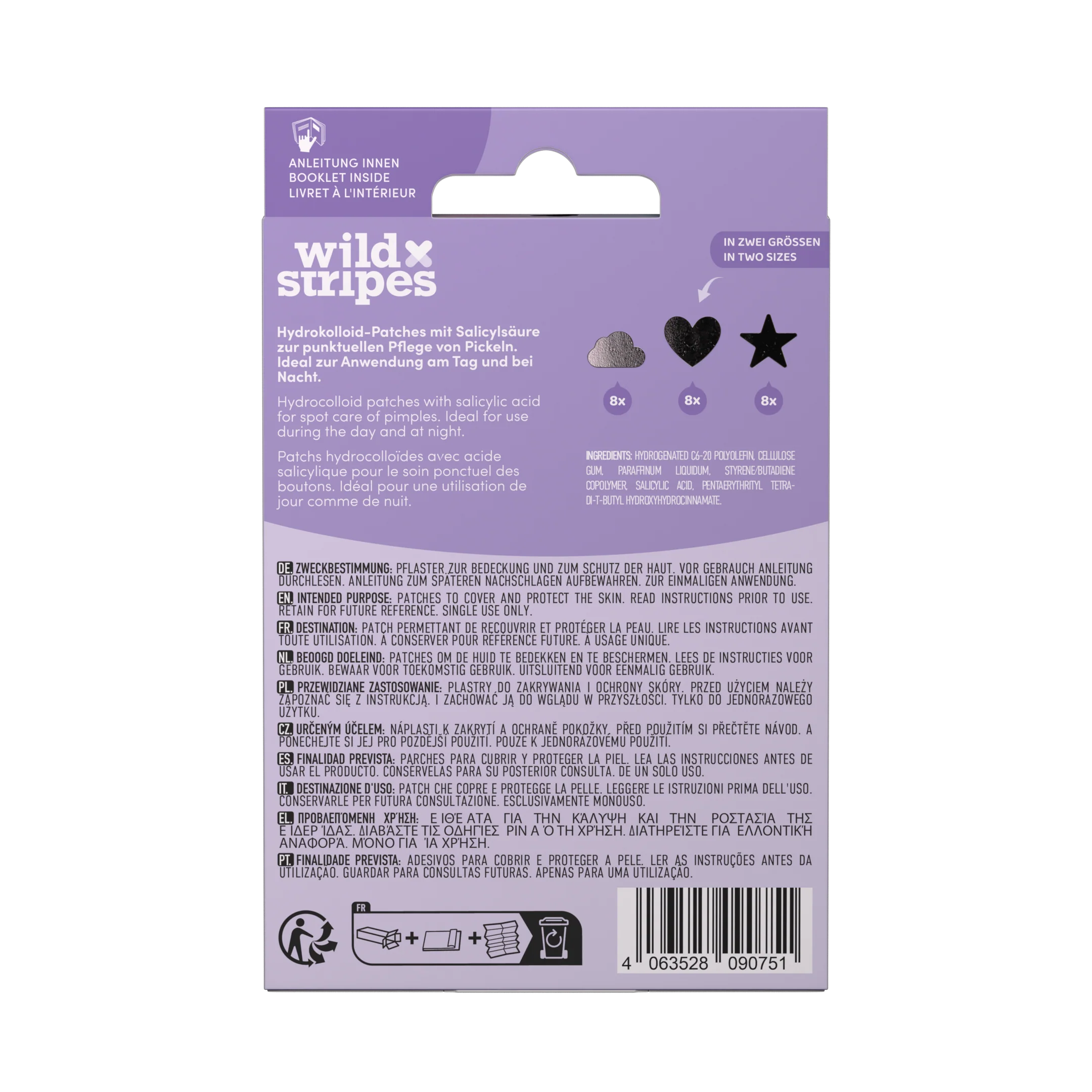 WILD STRIPES PIMPLE PATCHES HOLO CL X24 - Image 3