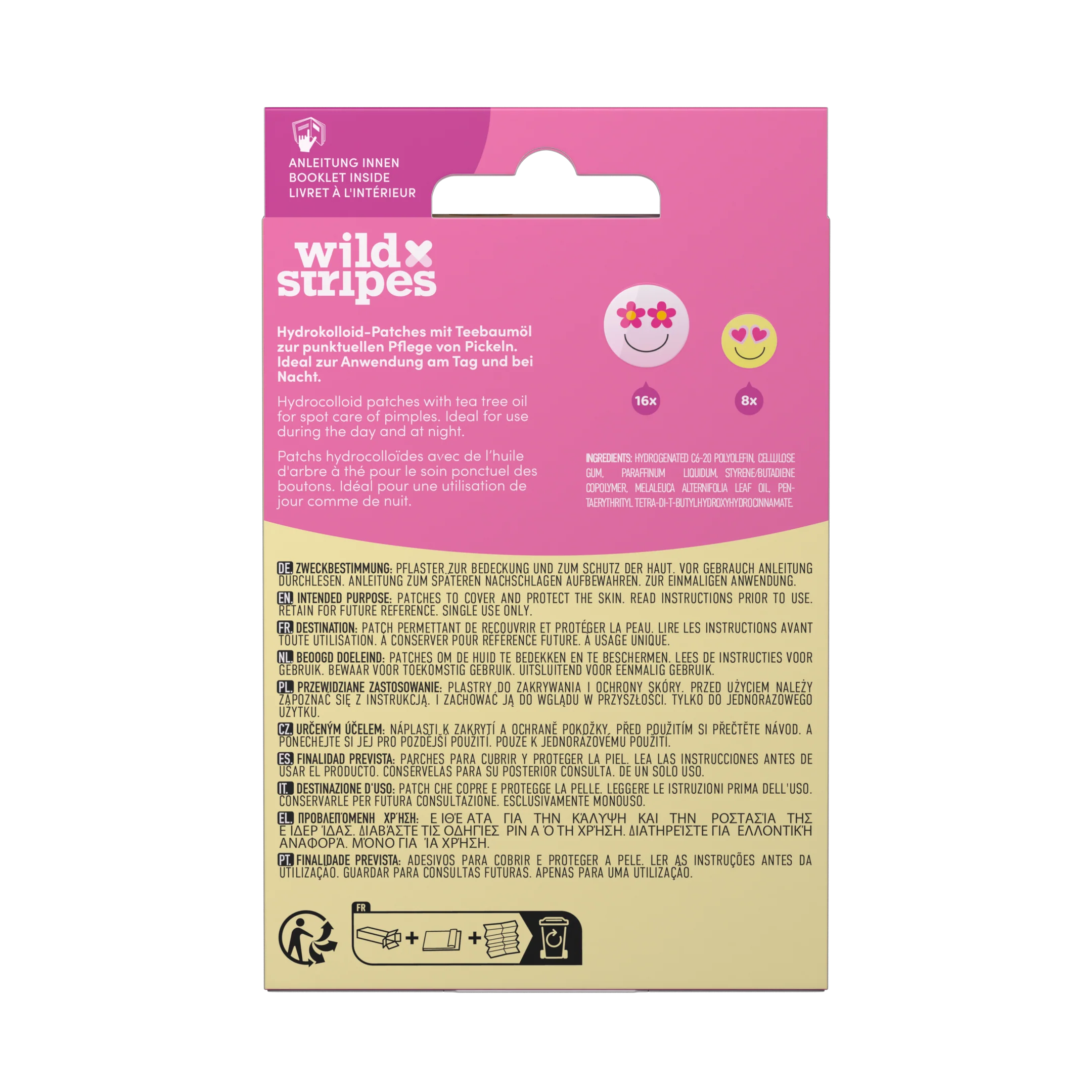 WILD STRIPES PIMPLE PATCHES SMILE X24 - Image 4